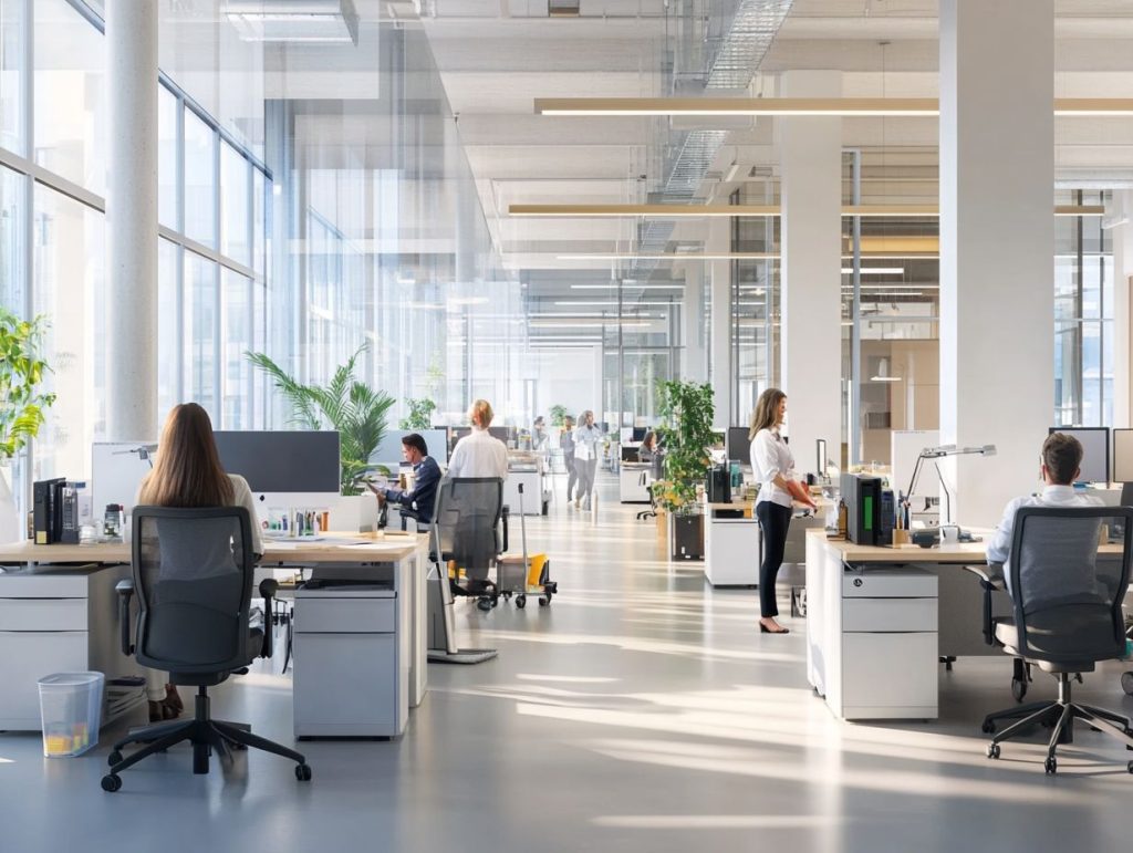 Cleaning Challenges in Large Corporate Offices